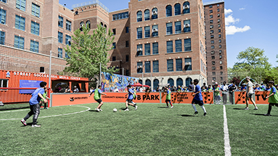 Street Soccer Teddy van Beuren Park – The Bronx, New York