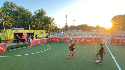 Union Pacific Street Soccer USA Park - Sacramento, California